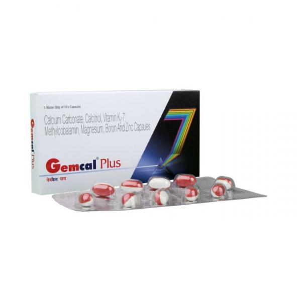 Gemcal plus soft gelatin capsule